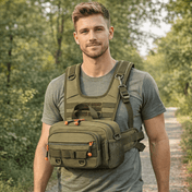 Ανθεκτική Τακτική Τσάντα Στήθους Αλιείας Tackle Pack Summit Ridge Εξοπλισμός Υπαίθρου για Ψαράδες Βασικά Είδη Ταξιδιού Υπαίθρου