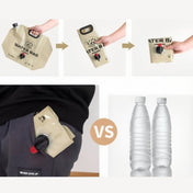 Sac de stockage d'eau pliable 8L avec robinet pour hydratation en extérieur lors de randonnées, camping et trekking