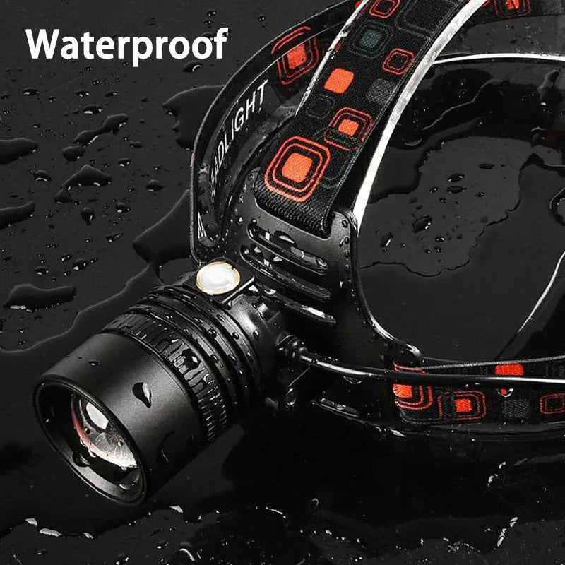 Lampe frontale rechargeable LED en aluminium SummitEdge pour usage extérieur nocturne Édition