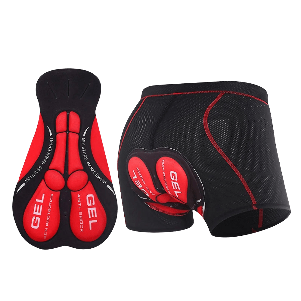 Sous-short de cyclisme rembourré et respirant Édition Summit Crest Sous-vêtement pour superposition lors des sorties