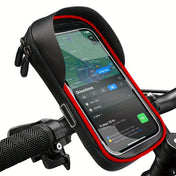 Vízálló telefon tartó 360 fokban forgatható kerékpárra, motorra és elektromos kerékpárra szerelhető tartóval