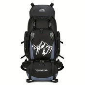 תיק גב טיולים SummitTrail עמיד ועמיד למים בנפח 90 ליטר למשלחות ממושכות