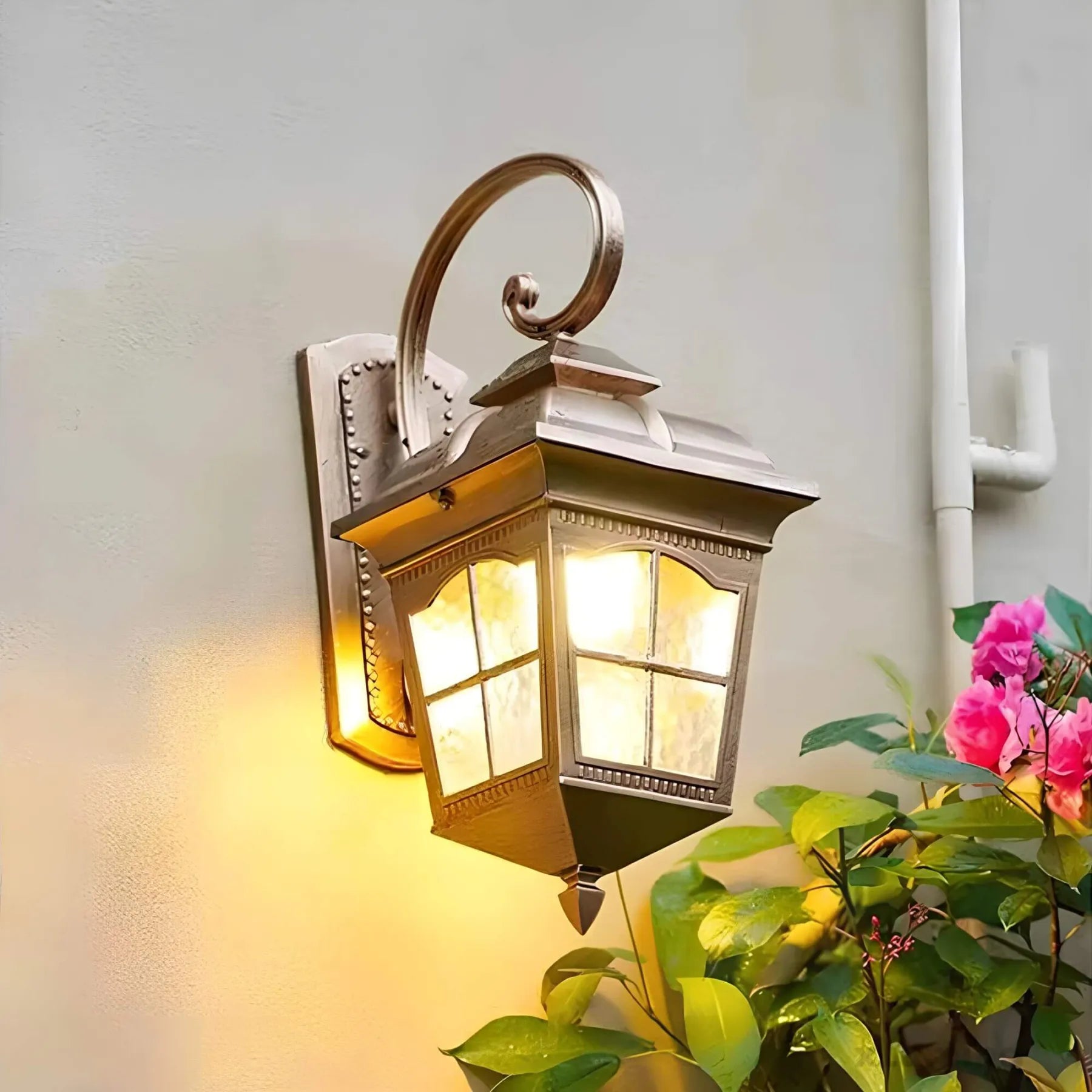 Modern Outdoor Wall Lamp | Stylish Exterior Wall Lights | Weather Resistant Outdoor Lantern | Easy Install Patio Lighting | Elegant Garden Light - Zardee-4