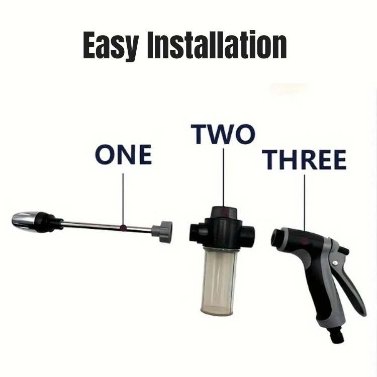 All-In-One Car Power Washer For Home Garage Cleaning And Outdoor Maintenance Tasks