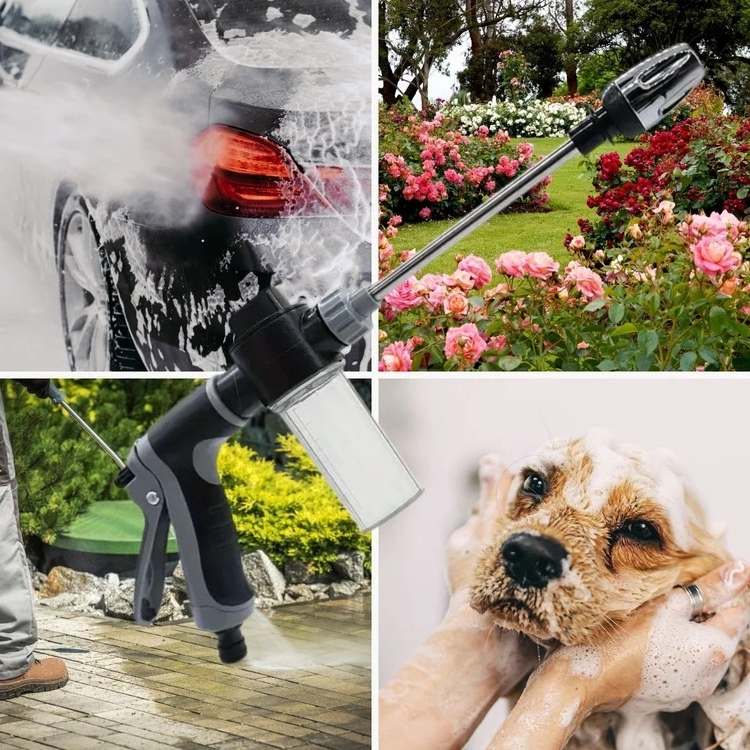 All-In-One Car Power Washer For Home Garage Cleaning And Outdoor Maintenance Tasks