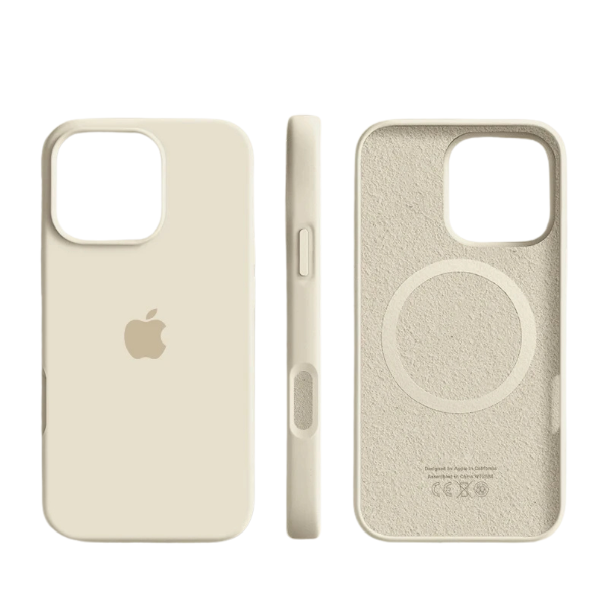 Flydende silikone magnetisk blødt cover til iPhone