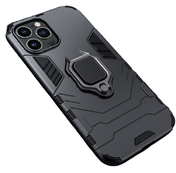Funda Protectora Antigolpes Nebula Guard Aurora Shield para iPhone con Soporte de Anillo Mini en la Parte Trasera