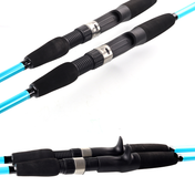 Power Lure ultralet stang til kast og spinnefiskeri bådfiskeri lokkestang Obsidian North Angler