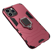 Funda Protectora Antigolpes Nebula Guard Aurora Shield para iPhone con Soporte de Anillo Mini en la Parte Trasera