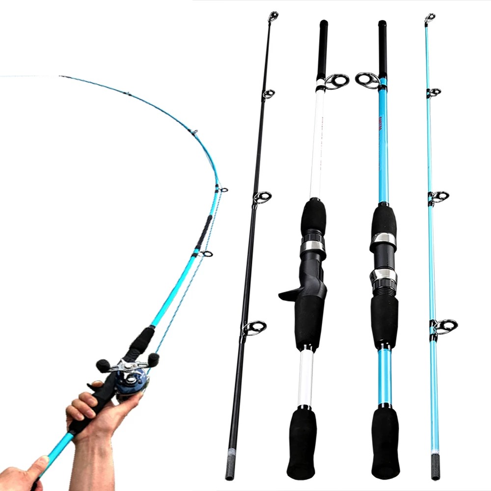 Power Lure ultralet stang til kast og spinnefiskeri bådfiskeri lokkestang Obsidian North Angler