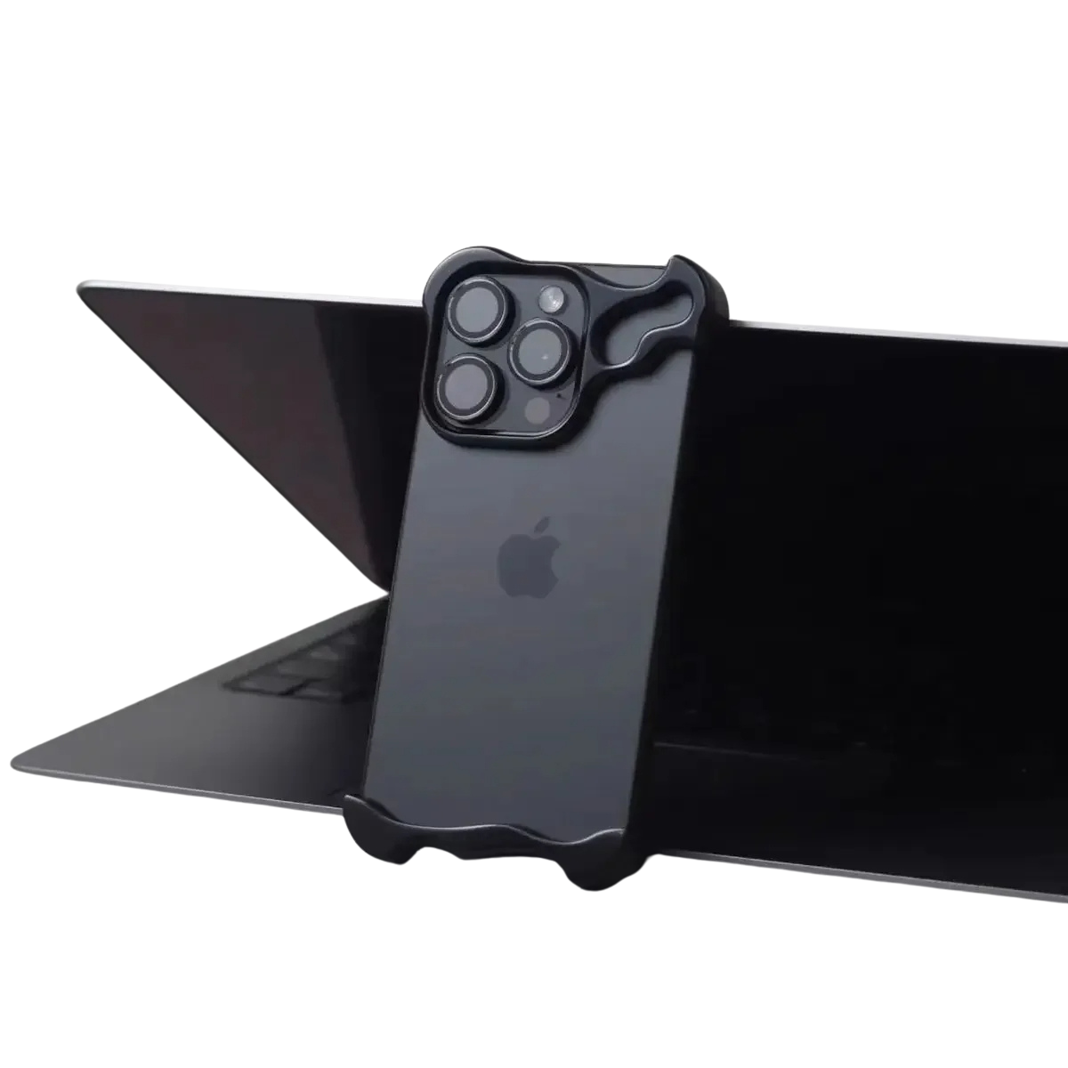 AeroGuard Aluminiumlegering Stødfanger Telefoncover til iPhone, Slankt Design og Præcise Udskæringer til iPhone