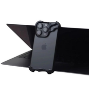 Funda para teléfono con parachoques de aleación de aluminio irregular y suntuosa para NovaPhone, edición premium de accesorio portátil
