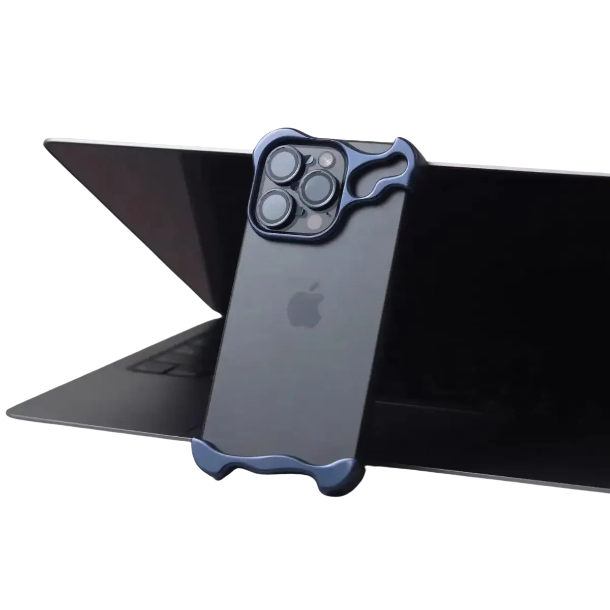 AeroGuard Aluminiumlegering Stødfanger Telefoncover til iPhone, Slankt Design og Præcise Udskæringer til iPhone
