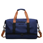 Sac de sport de voyage portable, sac polochon pratique pour courts séjours fitness et usage en cabine