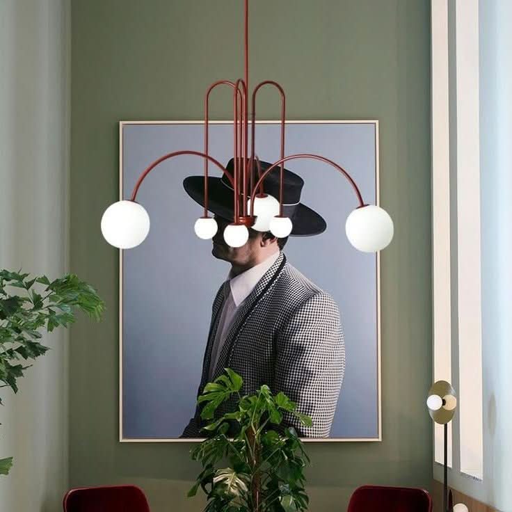 Modern Arc Pendant Chandelier With Iron Curved Light And Elegant Contemporary Ceiling Fixture