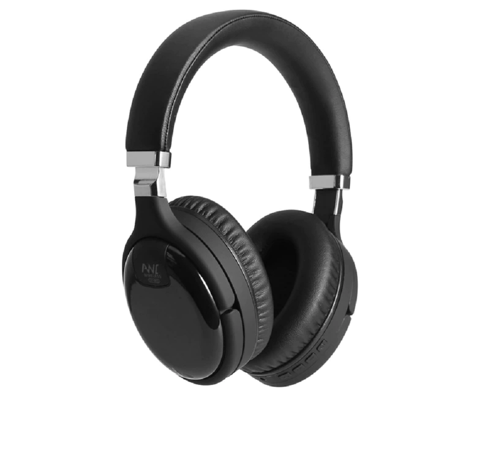 Auriculares Bluetooth NebulaEcho ANC con Modos Cableado e Inalámbrico, Micrófono Compatible con PC y Teléfono