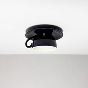 NovaCup Ceramic Coffee Cup Flush Mount Ceiling Light For Modern Living Spaces Available In Cheerful Colors