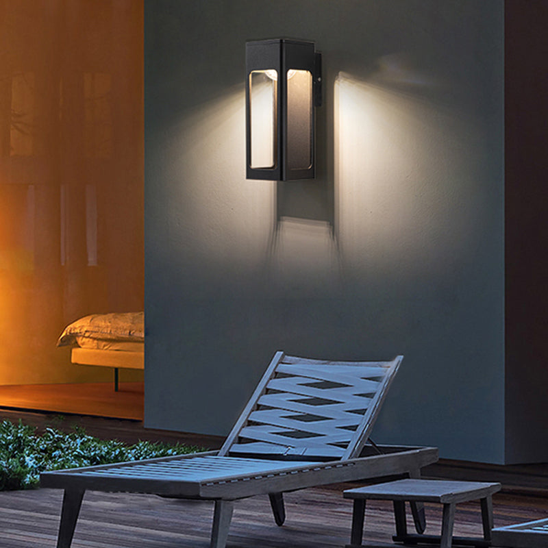 Variant image for Modern Outdoor Wall Light | Weatherproof Exterior Wall Lantern | Energy-Efficient Outdoor Wall Lamp | Stylish Garden Lighting | Durable Wall Fixture - Zardee-6