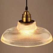 AstraGlass Modern Glass Pendant Light For Home Interiors With Clear Glass Shade And Elegant Contemporary Design