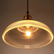 AstraGlass Modern Glass Pendant Light For Home Interiors With Clear Glass Shade And Elegant Contemporary Design
