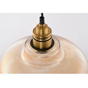 AstraGlass Modern Glass Pendant Light For Home Interiors With Clear Glass Shade And Elegant Contemporary Design