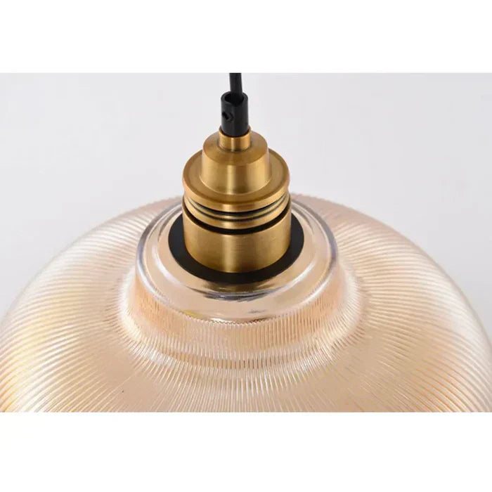AstraGlass Modern Glass Pendant Light For Home Interiors With Clear Glass Shade And Elegant Contemporary Design