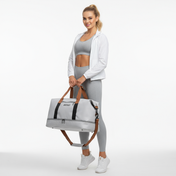Sac de sport de voyage portable, sac polochon pratique pour courts séjours fitness et usage en cabine