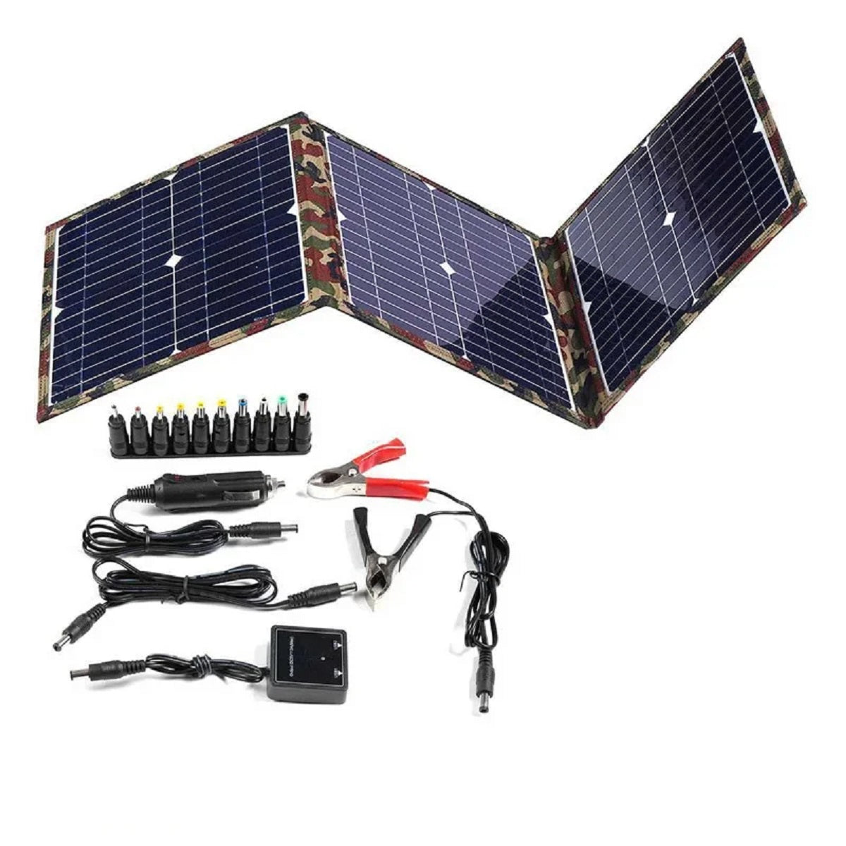 Kit de Estação de Energia com Painel Solar para Campismo e Aventuras ao Ar Livre em Movimento e em Todas as Viagens ao Ar Livre