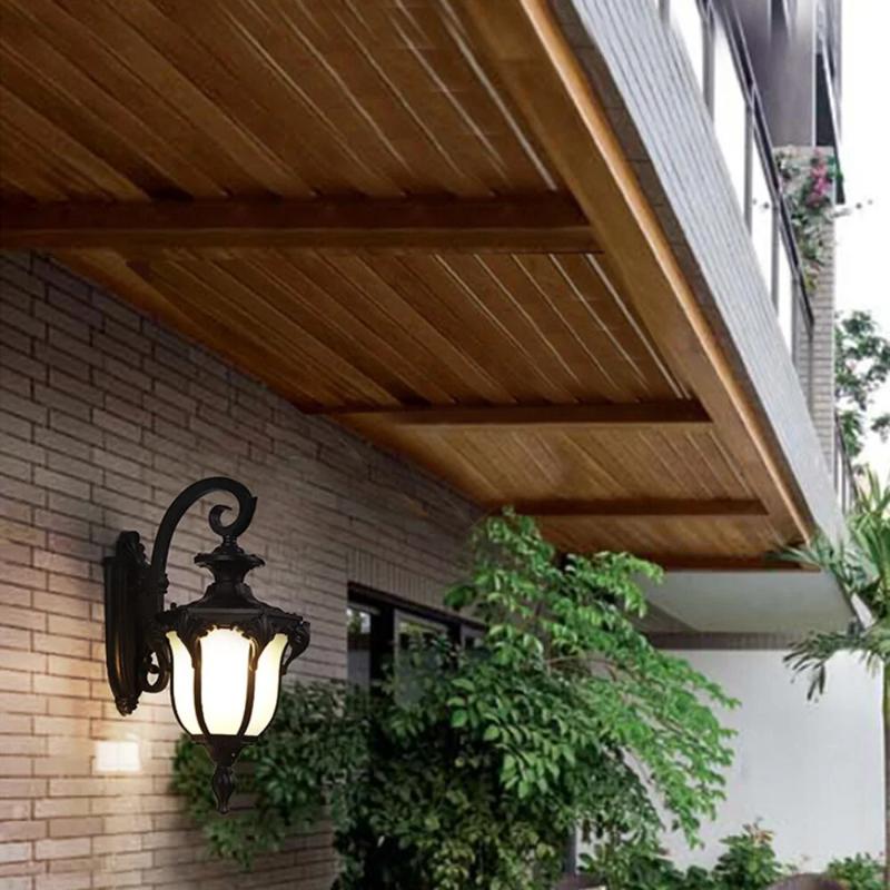 Vintage Outdoor Wall Lamp | Weather Resistant Exterior Wall Lights | Classic Outdoor Wall Lantern | Timeless Garden Lighting | Elegant Patio Fixture - Zardee-4