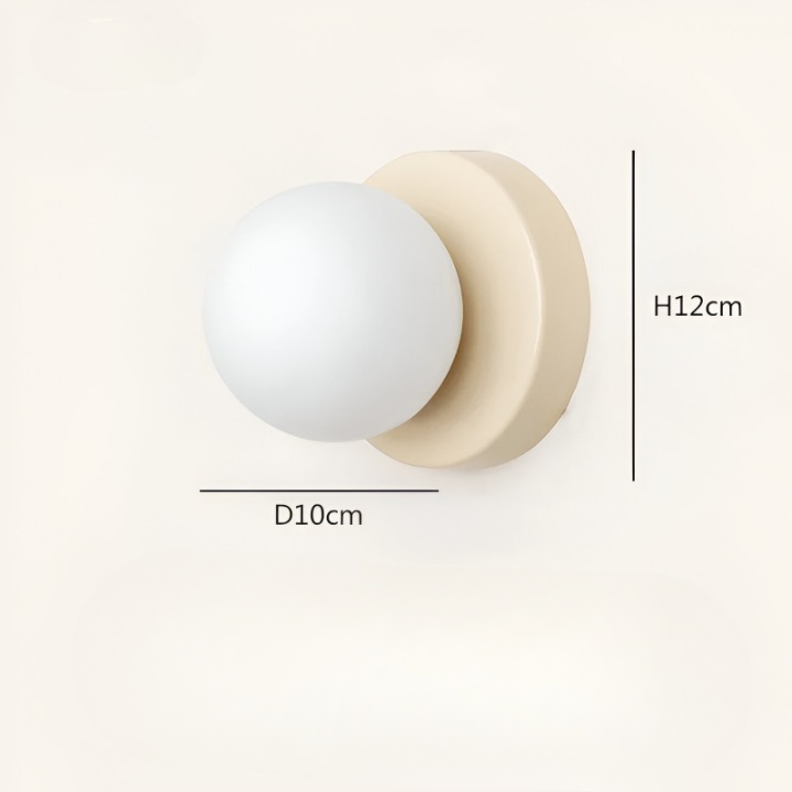 Compact Modern LED Wall Light With Downward Fixture For Contemporary Home Interiors And Hallways