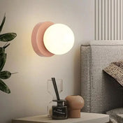 Compact Modern LED Wall Light With Downward Fixture For Contemporary Home Interiors And Hallways