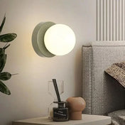 Compact Modern LED Wall Light With Downward Fixture For Contemporary Home Interiors And Hallways