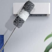 Teleskopisk mikrofiberduster, kan forlænges op til 250 centimeter til at nå høje overflader i alle hjørner