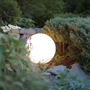 Elegant Illuminated Spherical Outdoor Garden Lights With Soft Diffused Glow For Patio And Yard Decor