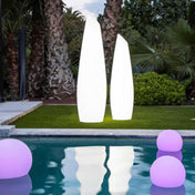 Elegant Illuminated Spherical Outdoor Garden Lights With Soft Diffused Glow For Patio And Yard Decor