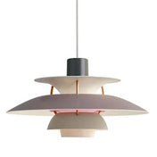 Moderne Aurora LED pendel med E27 metalskærm til boligindretning og moderne opholdsrum