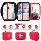 Emergency First Aid Kit For Home, Car And Travel Readiness, Always Ready For Any Situation
