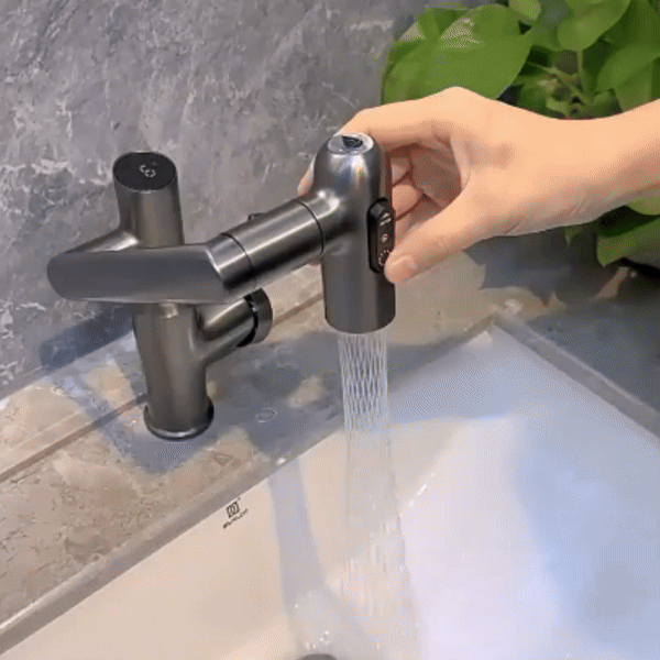 Robinet intelligent NovaFlow à 360 degrés avec affichage LED de la température pour cuisine et salle de bain moderne