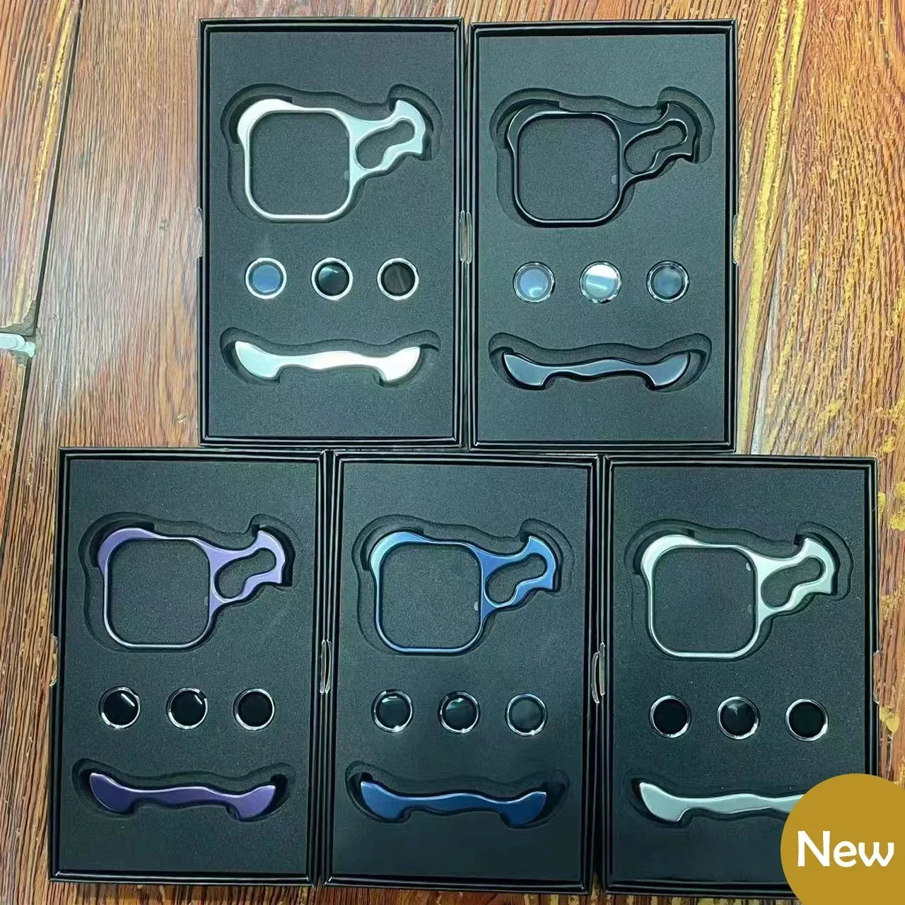 Funda para teléfono con parachoques de aleación de aluminio irregular y suntuosa para NovaPhone, edición premium de accesorio portátil