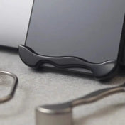 Funda para teléfono con parachoques de aleación de aluminio irregular y suntuosa para NovaPhone, edición premium de accesorio portátil