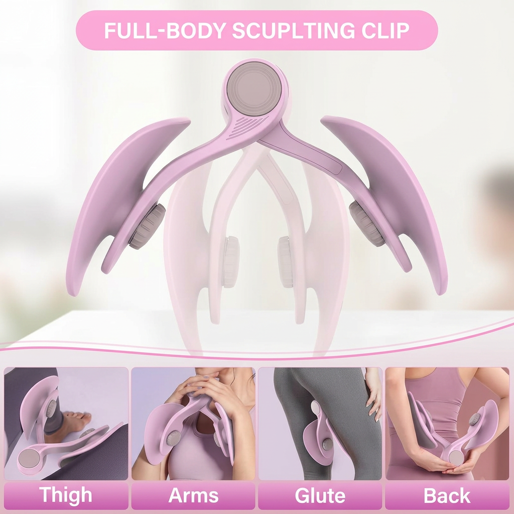 Compact Portable Pelvic Thigh Master Fitness Device For Pelvic And Thigh Workouts