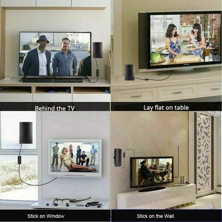 NovaStream 4K indendørs TV-antenne til hjemmet brug i stuer og lejligheder