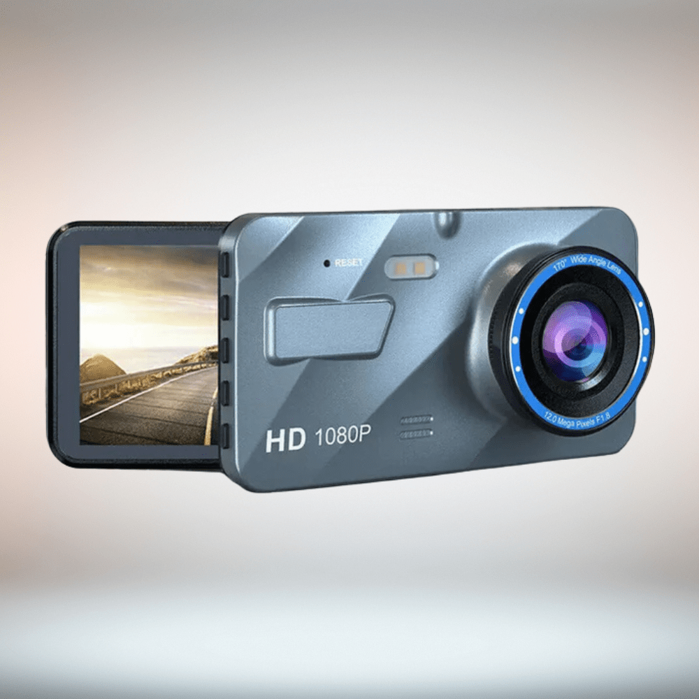For- og bagkamera med natvision til 1080P HD-optagelseskvalitet