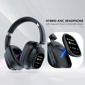 Hybrid-Kopfhörer und Headset mit LED-Bildschirm und magnetischer Touch-Steuerung