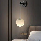Minimalist Wall Lamp | Elegant Wall Sconce Lighting | Soft Diffused Wall Lights | Modern Brass Sconce | LED Wall Fixture - Zardee 3