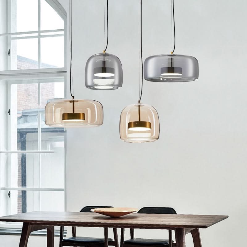 Hotelstil moderne glaspendel til moderne interiører og elegante spisesteder