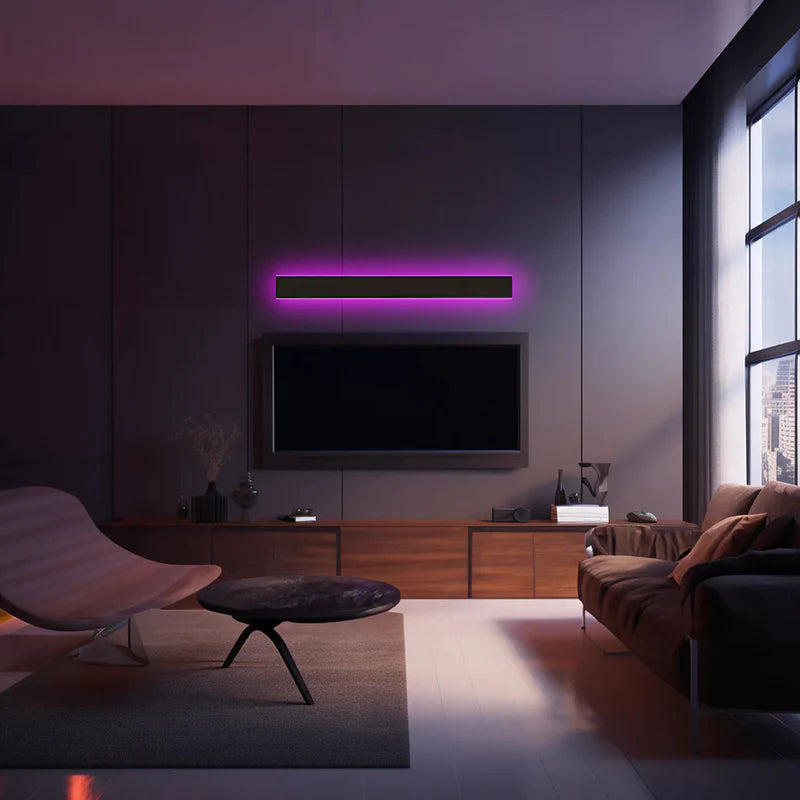 Arkitektonisk lodret LED-væglampe til moderne indendørs og udendørs rum