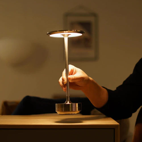 Trådløs LED Bordlampe