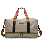 Sac de sport de voyage portable, sac polochon pratique pour courts séjours fitness et usage en cabine