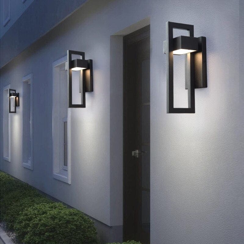 Outdoor Wall Lamp | Modern Outdoor Wall Lights | Energy-Efficient Exterior Wall Lights | Weatherproof Outdoor Wall Lantern | Stylish Garden Lighting - Zardee-4